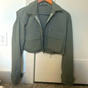 Zara cropped jacket